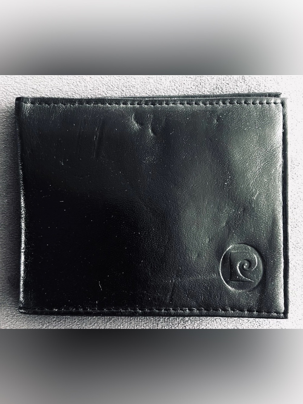 Vintage Pierre Cardin Bifold Wallet Mens Leather/NWT